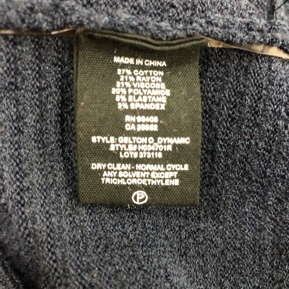 Theory Gelton Dynamic Ribbed Crew Neck Mini Dress - Picture 7 of 7